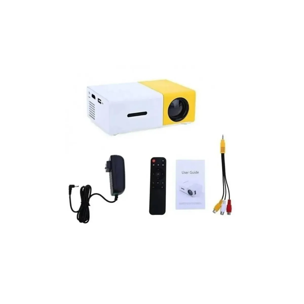 GENERICO - Mini Proyector Video Beam HD 1080P HDMI