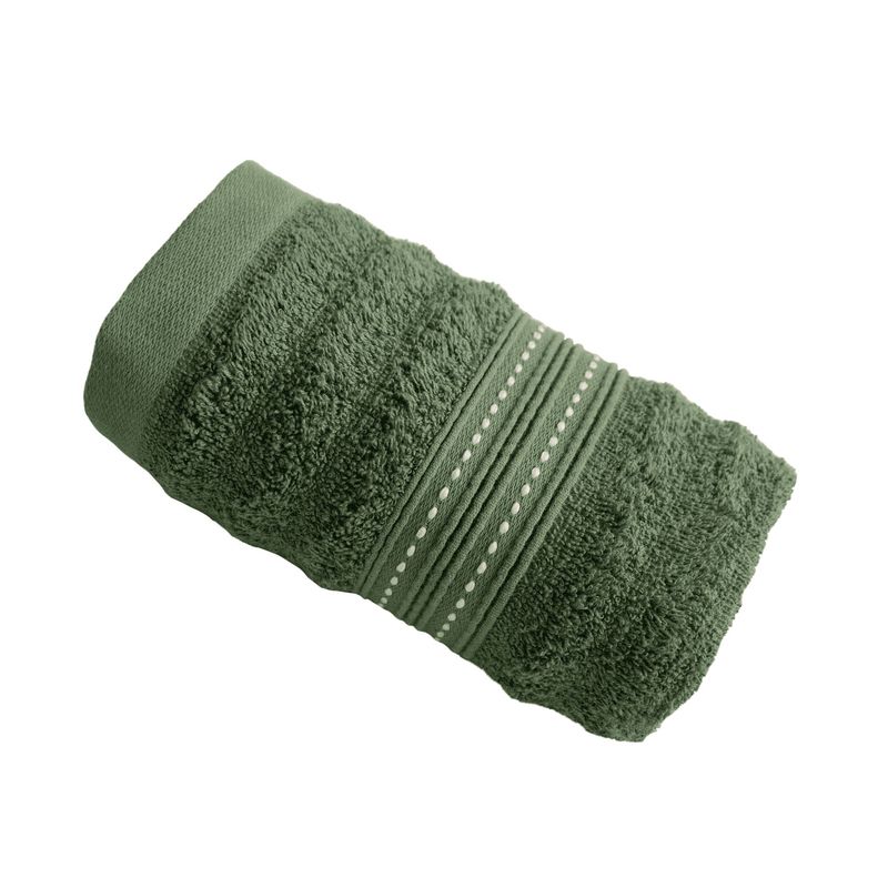 FATELARES - Toalla Cañamo Verde Botella Manos 40x70cm 500gr Fatelares Algodón