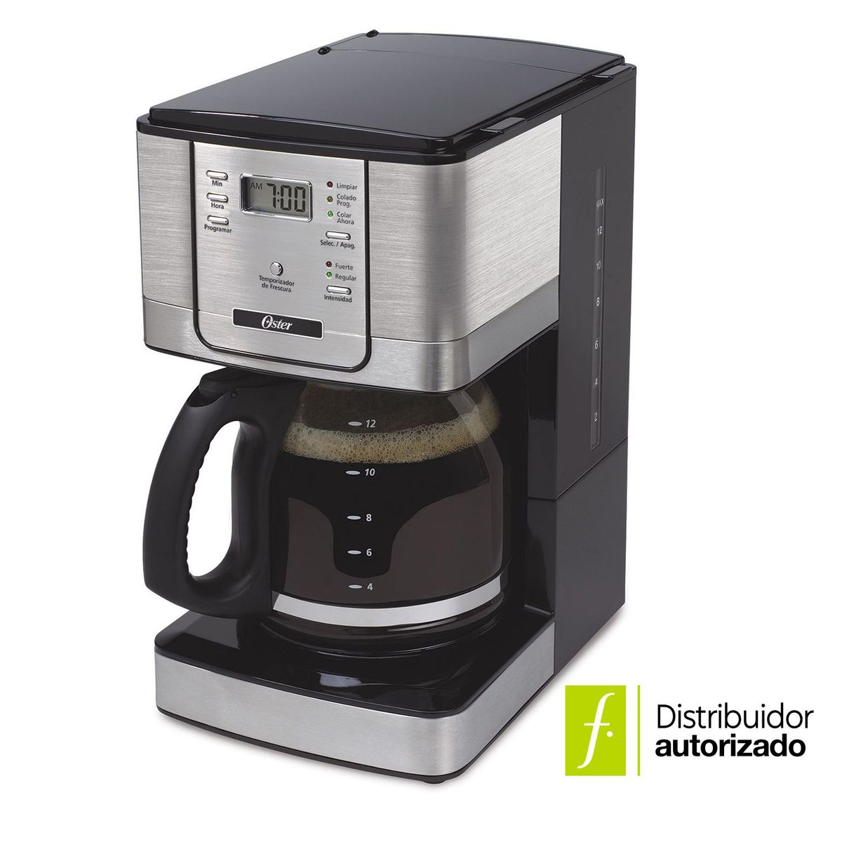 OSTER - Cafetera con Filtro Oster® 12 Tazas con Encendido Programable