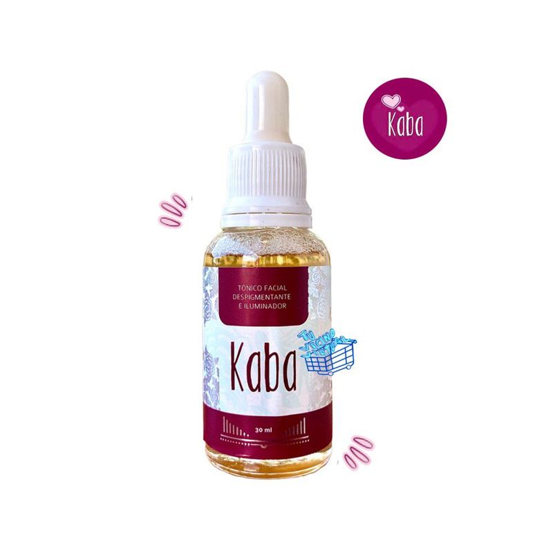 KABA - Tonico Facial Despigmetante e iluminador Kaba 30 mL