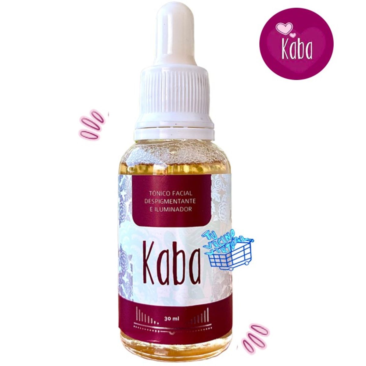 KABA - Tonico Facial Despigmetante e iluminador Kaba 30 mL