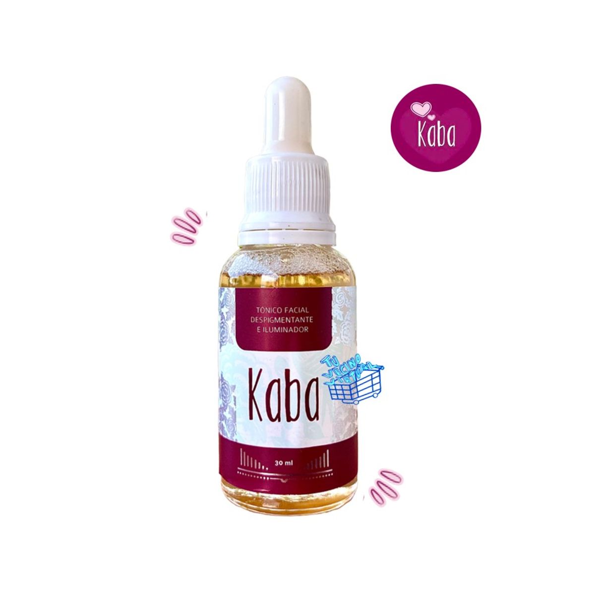 KABA - Tonico Facial Despigmetante e iluminador Kaba 30 mL