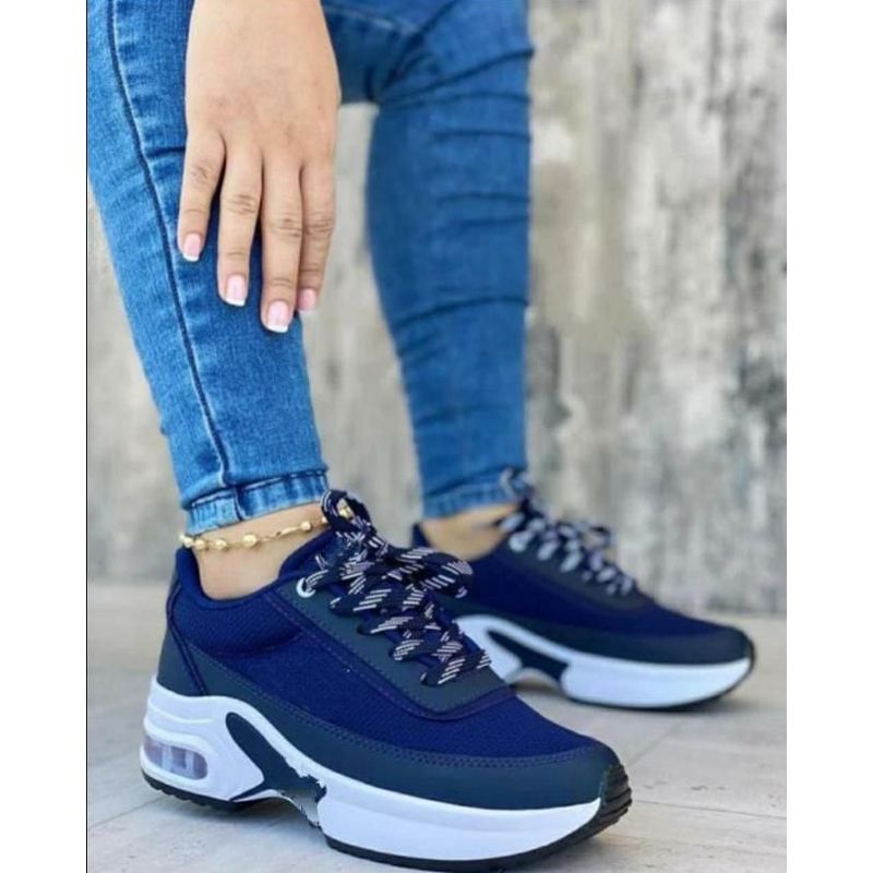 GENERICO - TENIS PARA MUJER COLOR AZUL