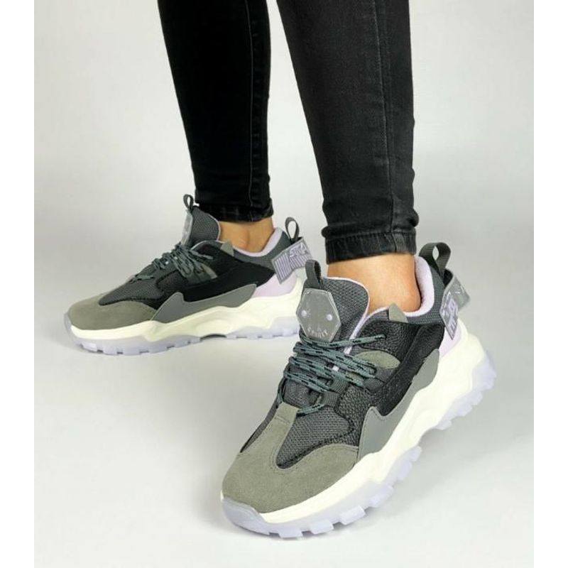 GENERICO - TENIS ´PARA MUJER COLOR GRIS