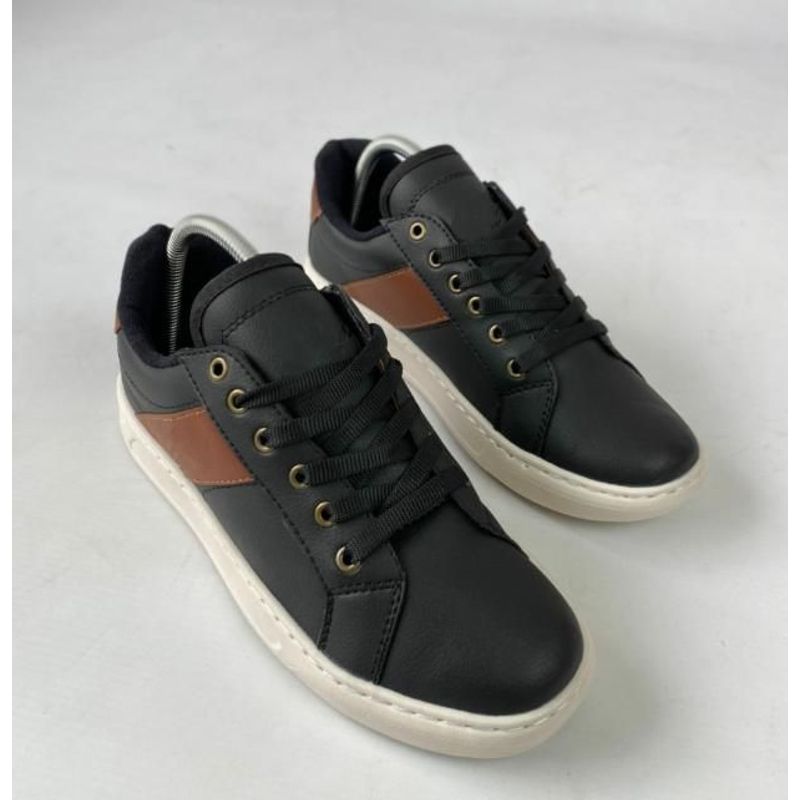 GENERICO - TENIS PARA HOMBRE COLOR NEGRO