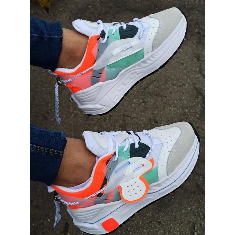 GENERICO - TENIS PARA MUJER COLOR BLANCO