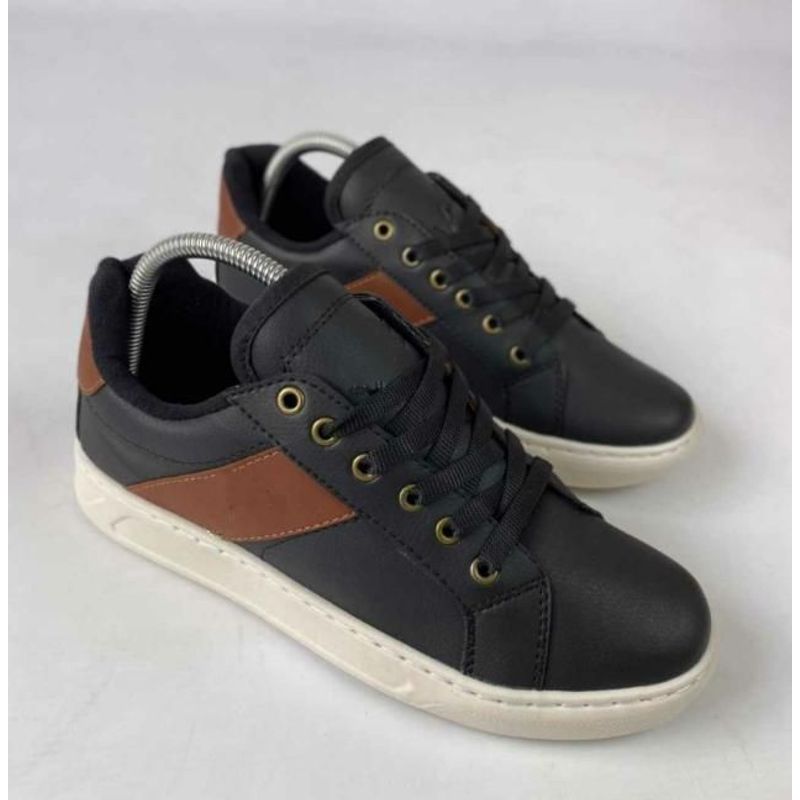 GENERICO - TENIS PARA HOMBRE COLOR NEGRO