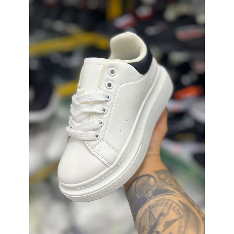 GENERICO - TENIS PARA MUJER BLANCOS
