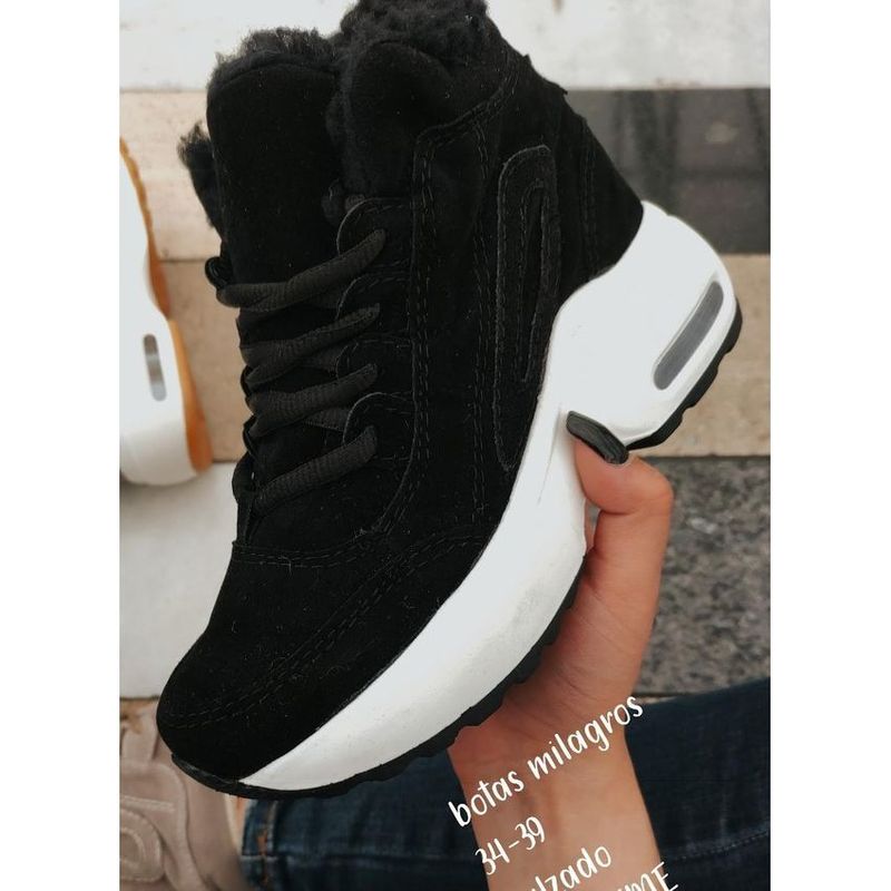 GENERICO - BOTA PARA  MUJER COLOR NEGRO