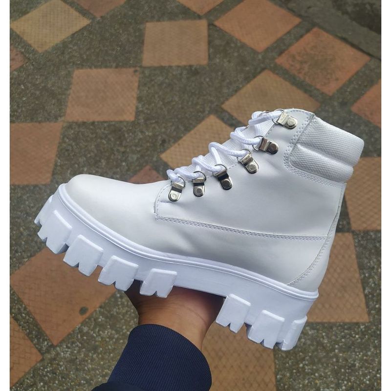 GENERICO - BOTAS PARA MUJER BLANCAS