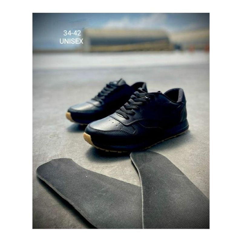 GENERICO - TENIS HOMBRE CASUAL NEGRO