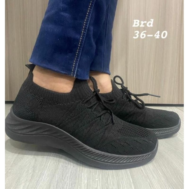 GENERICO - TENIS PARA MUJER COLOR NEGRO