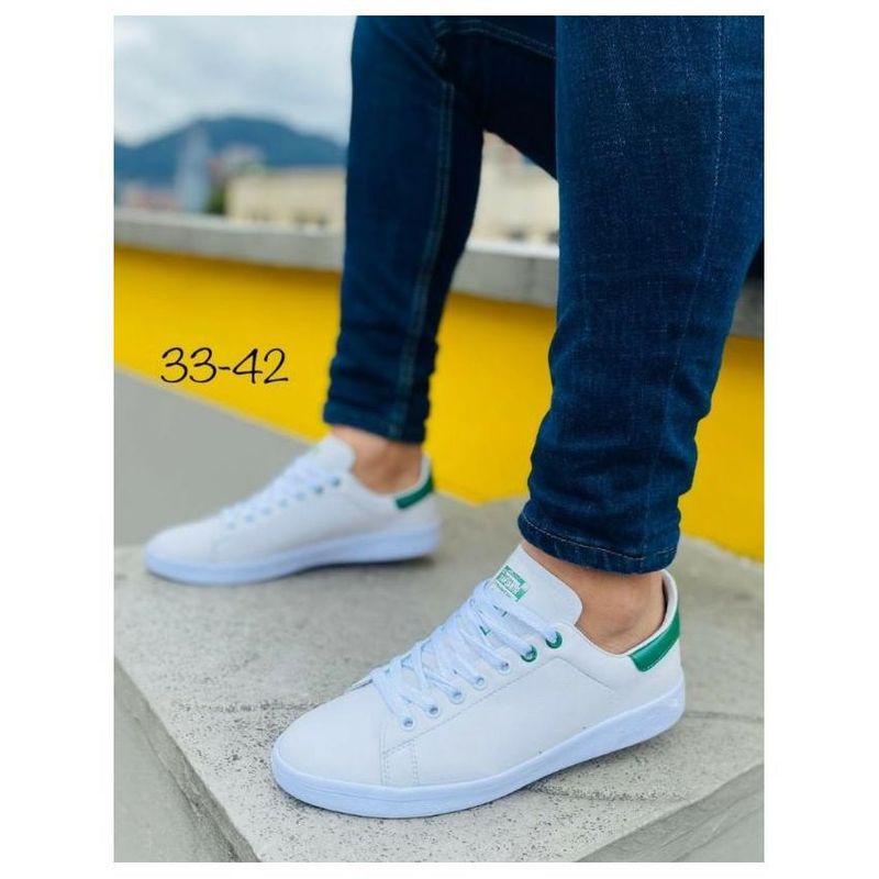 GENERICO - TENIS  UNISEX  BLANCOS