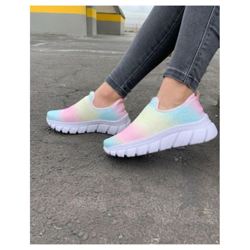 GENERICO - TENIS PARA MUJER  MULTI COLOR
