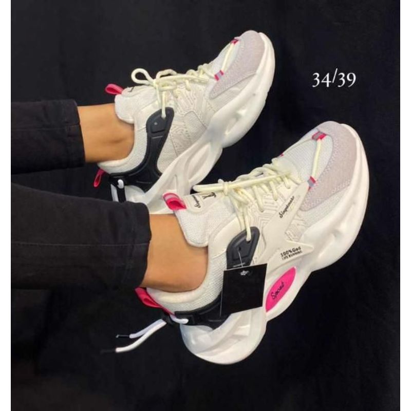 GENERICO - TENIS PARA MUJER COLOR BLANCO