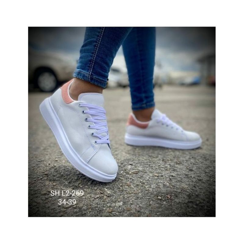 GENERICO - TENIS MUJER CASUAL BLANCO