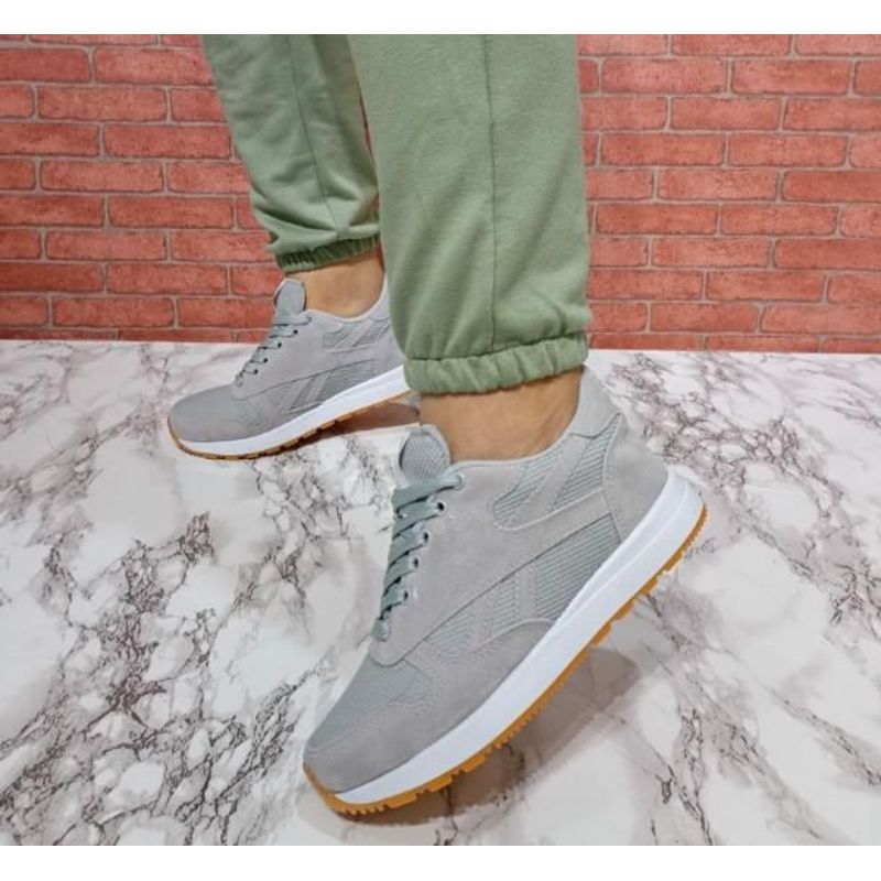 GENERICO - TENIS PARA MUJER COLOR GRIS