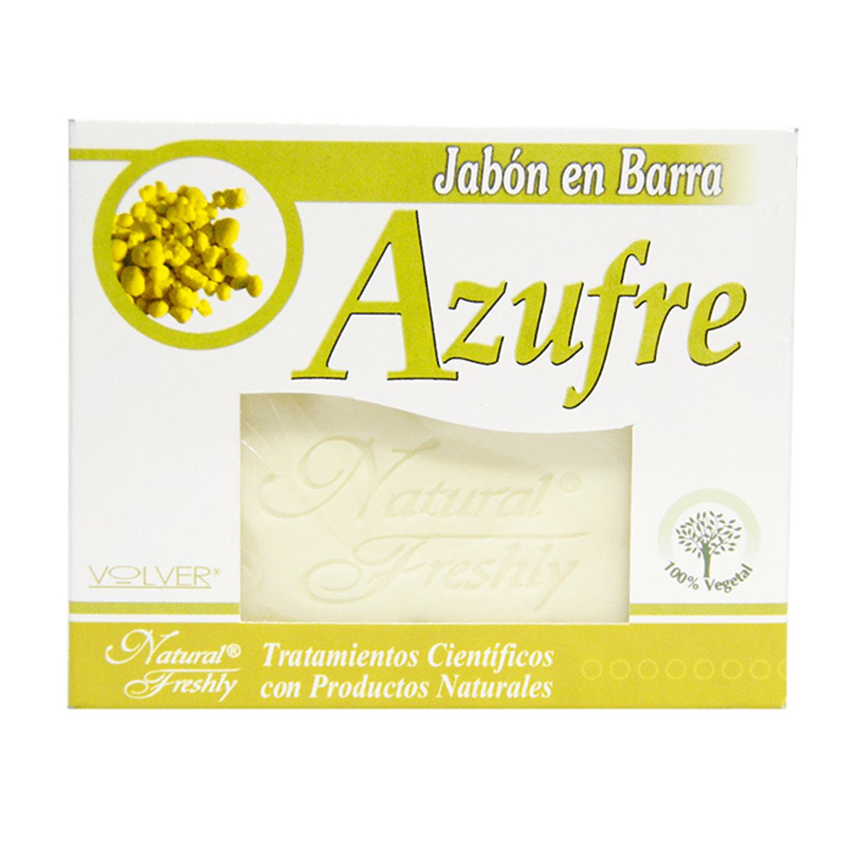 NATURAL FRESHLY - Jabon Natural Freshly Azufre