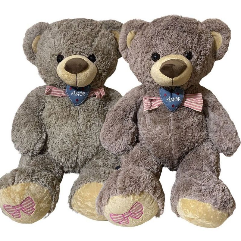 TITAN TOYS - Oso de peluche gigante de alta calidad pelanas de 80 cm