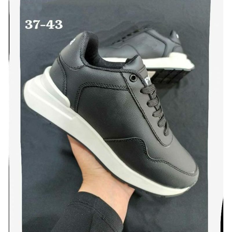 GENERICO - TENIS PARA HOMBRE COLOR NEGRO