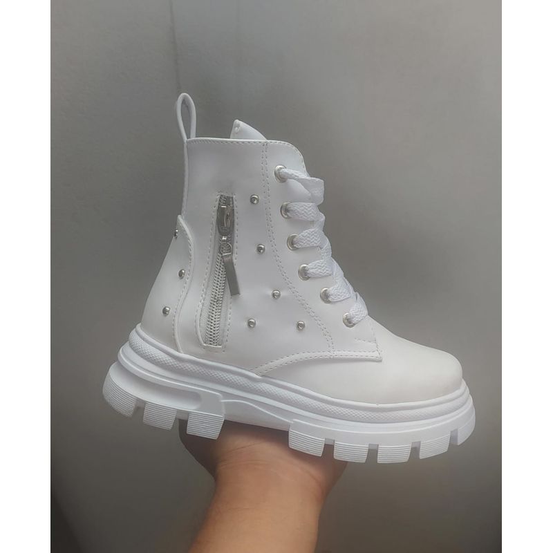 GENERICO - BOTA INFANTIL COLOR  BLANCA