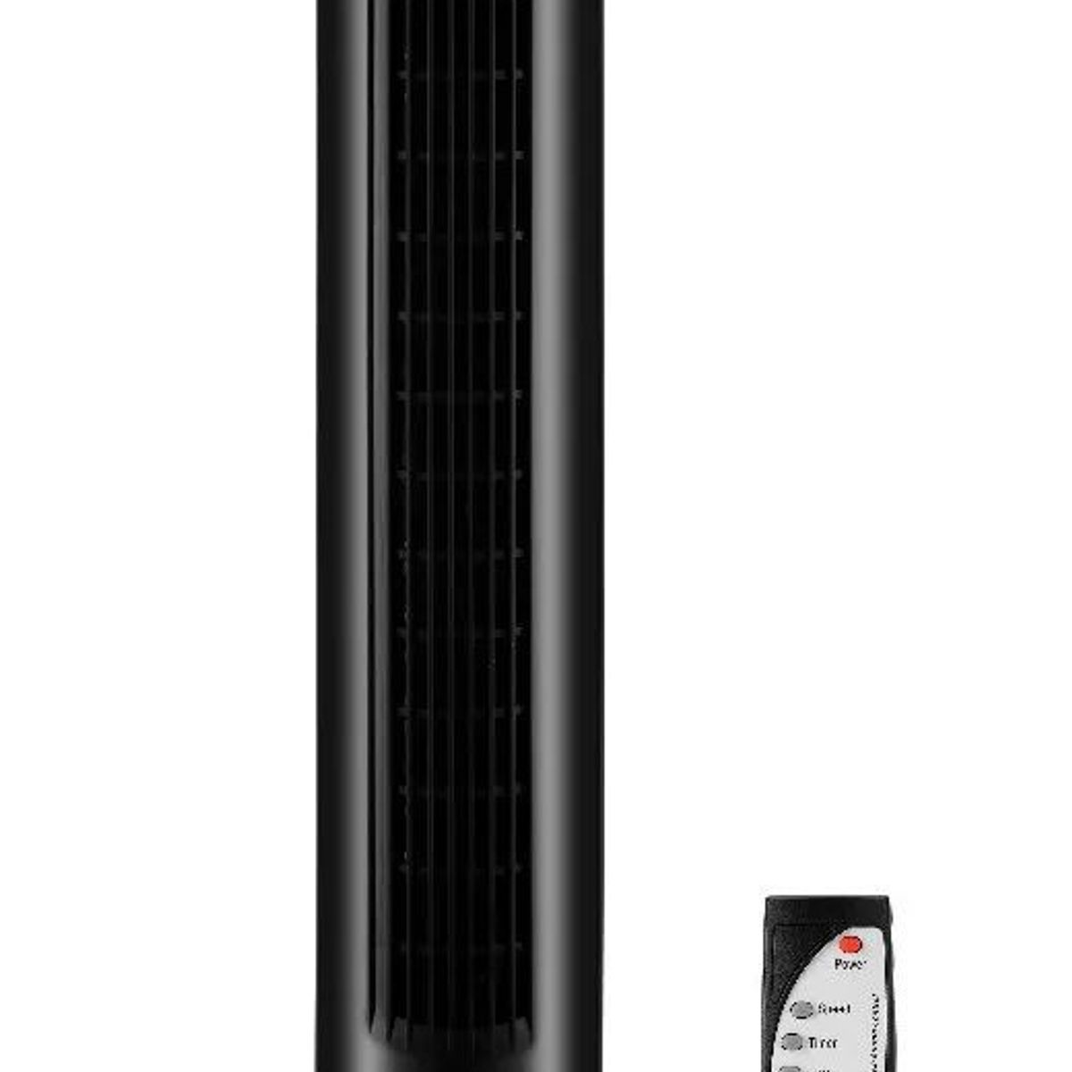 HAMILTON BEACH - Ventilador de Torre a Control Remoto Hamilton Beach de 81cm Negro