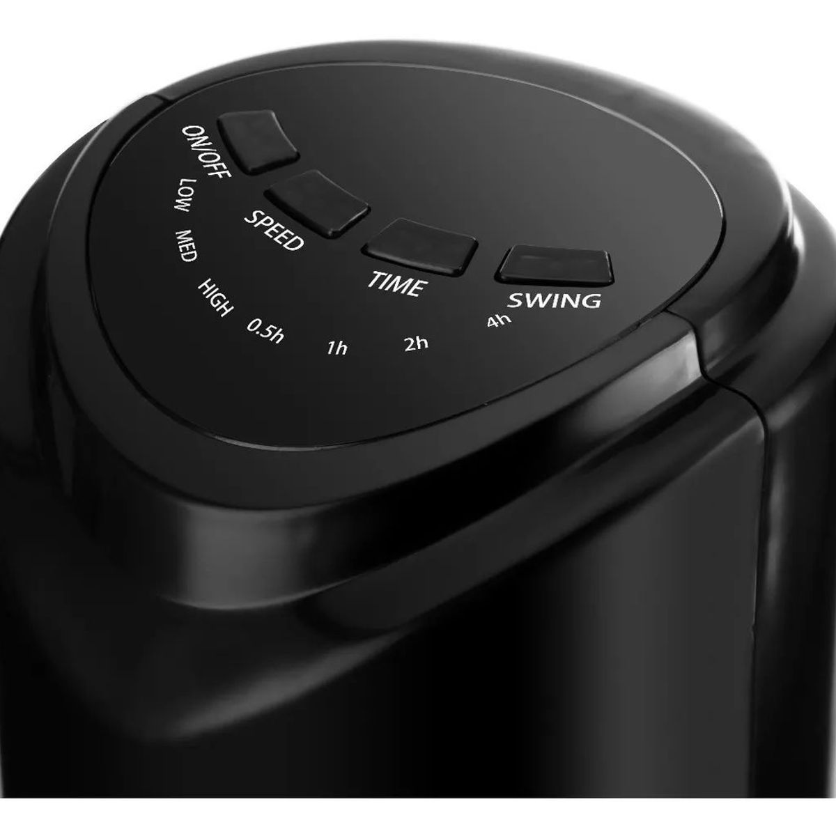 HAMILTON BEACH - Ventilador de Torre a Control Remoto Hamilton Beach de 81cm Negro