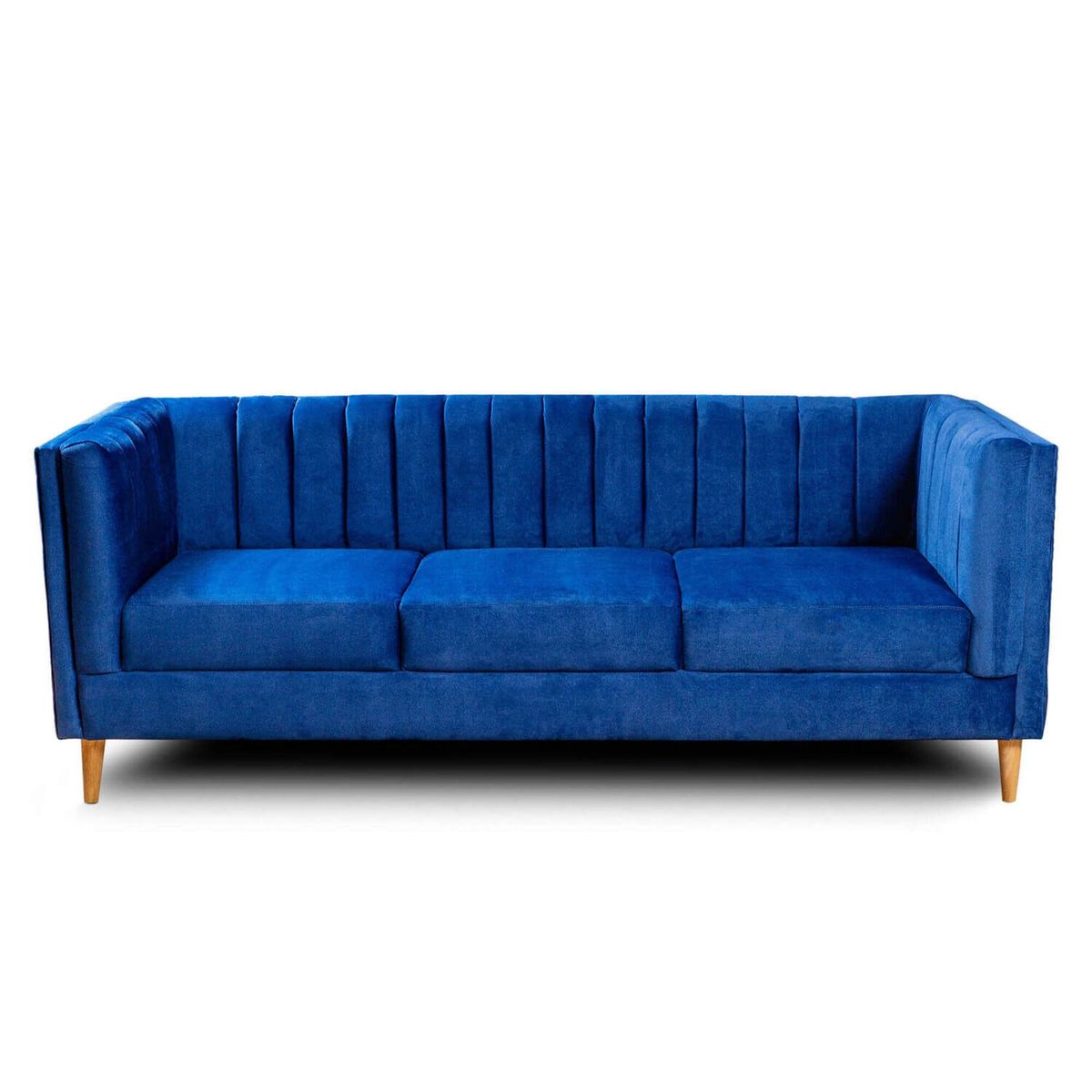 KAIU HOME - SOFA INNOVA AZUL TELA  EXTRA SUAVE KAIU HOME