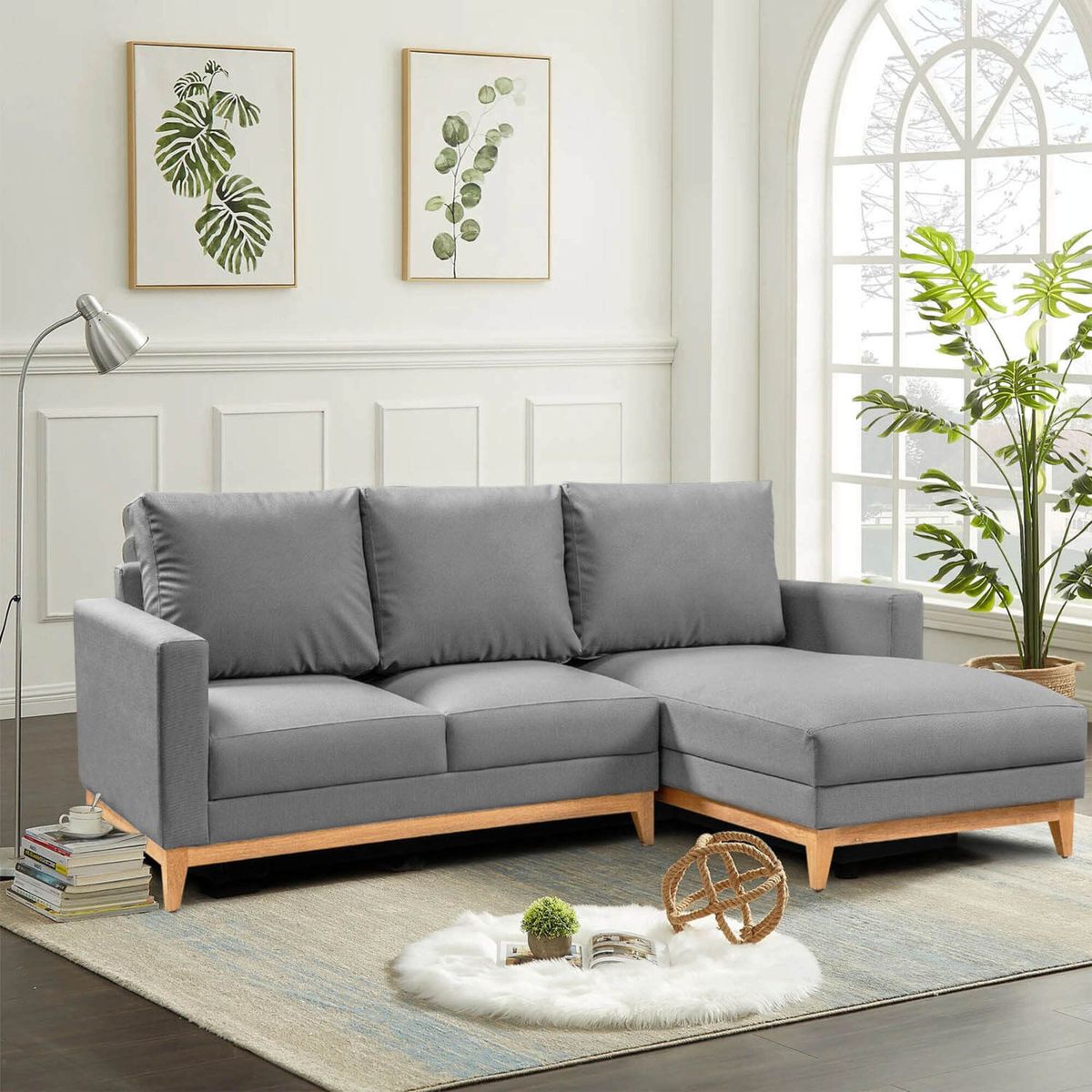 KAIU HOME - SALA INNOVA ANTI RASGUÑOS GRIS KAIU HOME