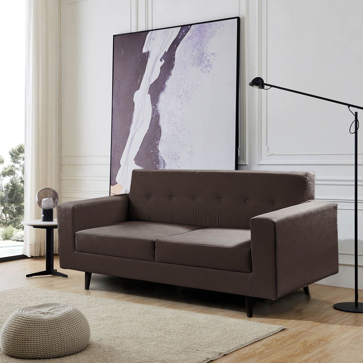 KAIU HOME - SOFA LYTE ANTI RASGUÑOS CAFÉ