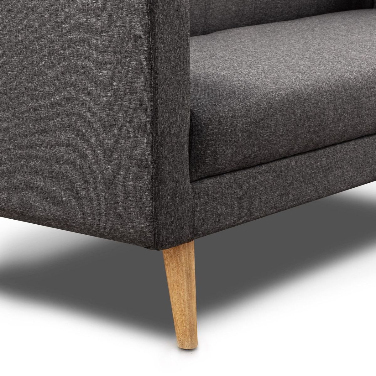 KAIU HOME - COMBO SOFA ELOISA + MESA + COJINES PELUDOS