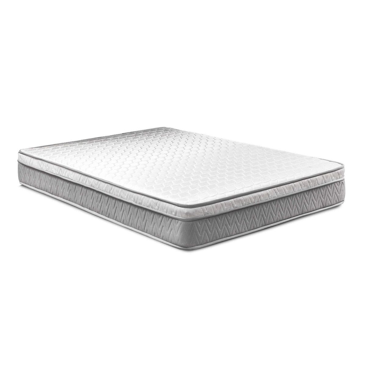 KAIU HOME - COMBO CONFORT COLCHON+BASECAMA+CAB GRIS 100X190