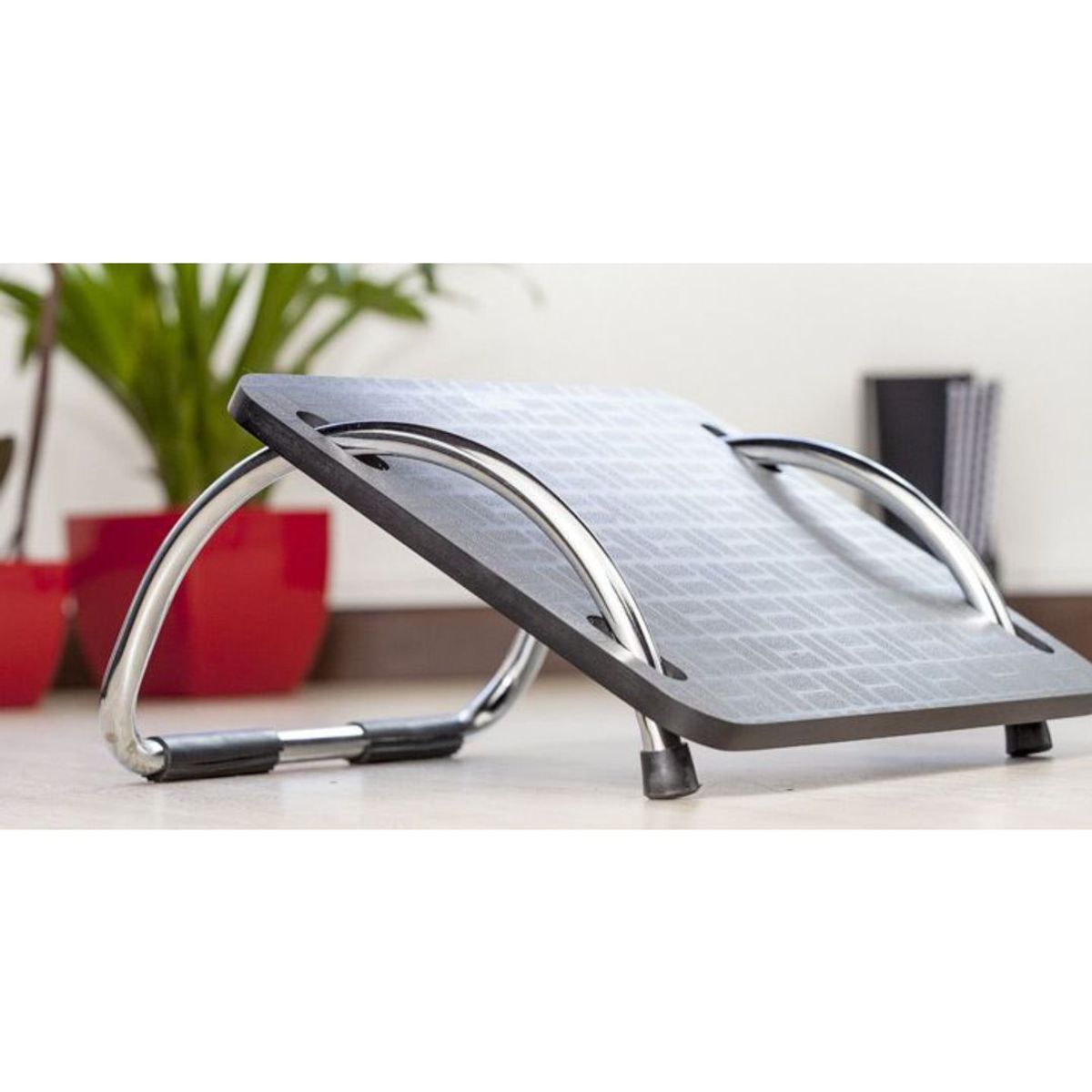 ARTECMA - Descansapies Ergonómico con Arco Metálico