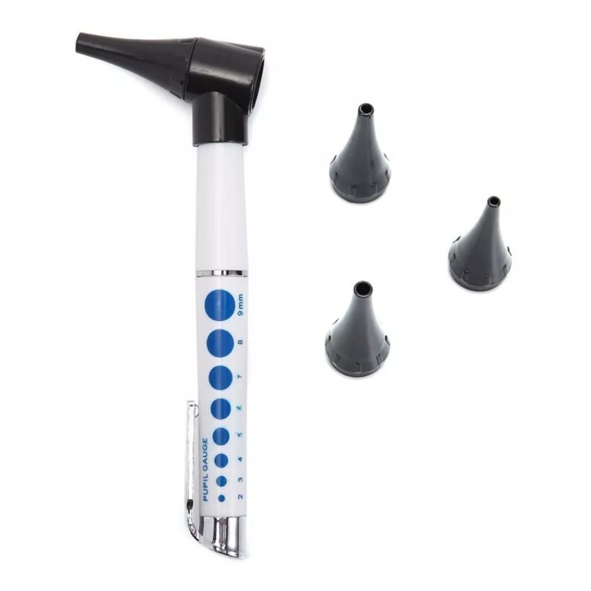 GENERICO - Otoscopio Portable Led Blanco Medico Oido Boca Nariz Luz