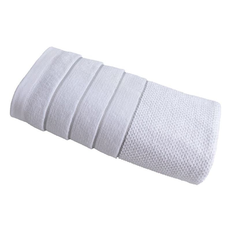 FATELARES - Toalla Fique Blanco Cuerpo 70x140cm 500gr Fatelares Algodón