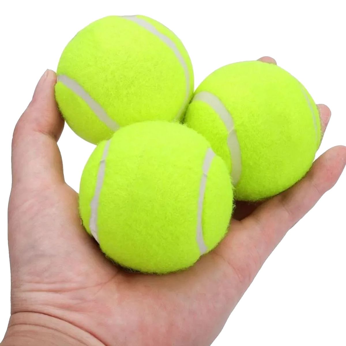 GENERICO - Set X 3 Pelotas De Tenis Werkon 919 Principiantes