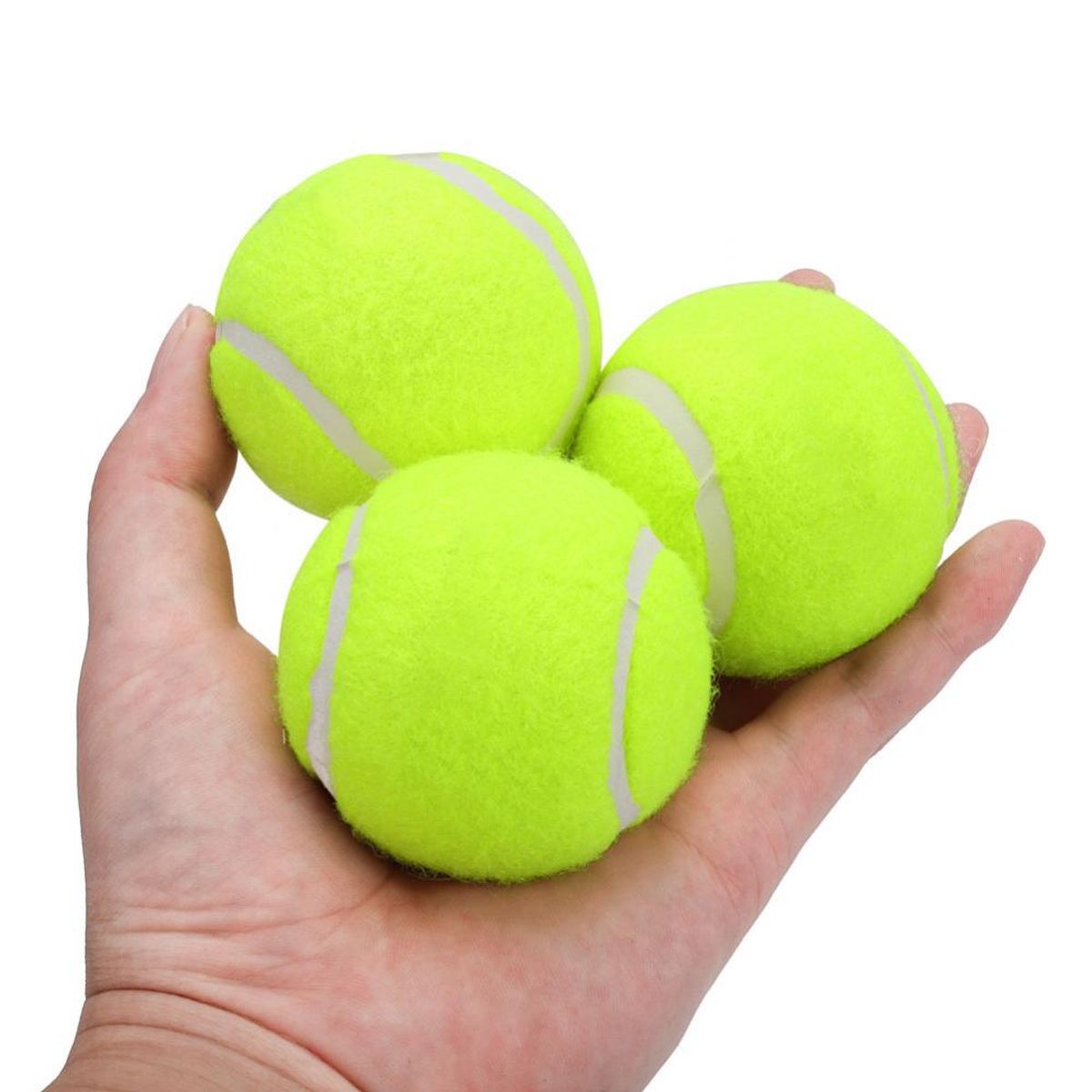 GENERICO - Pelotas De Tenis Kit X3 Bolas Estuche Juego Deporte Raquetas