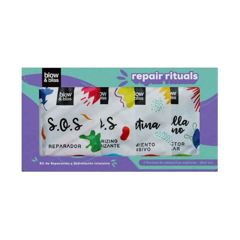 BLOW AND BLISS - Kit DeTratamientos Blow & Bliss 4 Unidades