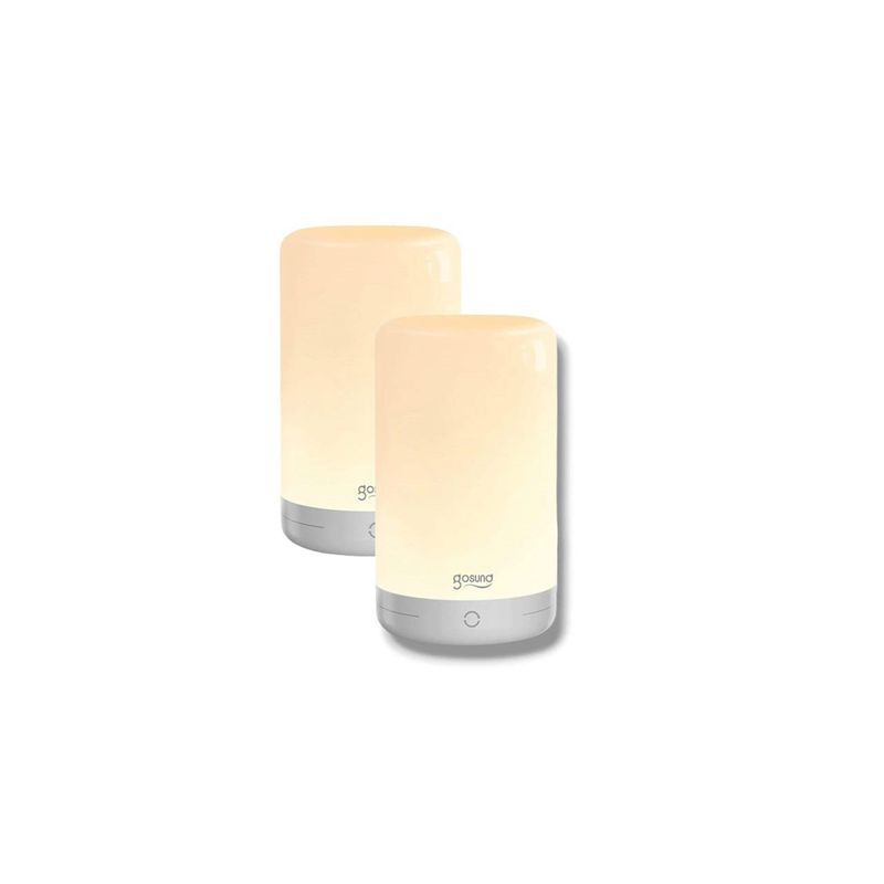 GOSUND - set 2 Lámpara De Mesa Inteligente Wifi Alexa Google.
