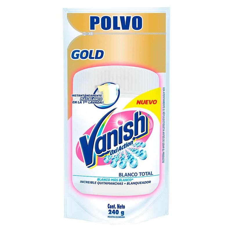 VANISH - Vanish Desmanchador en Polvo Blanco 240 Gramos