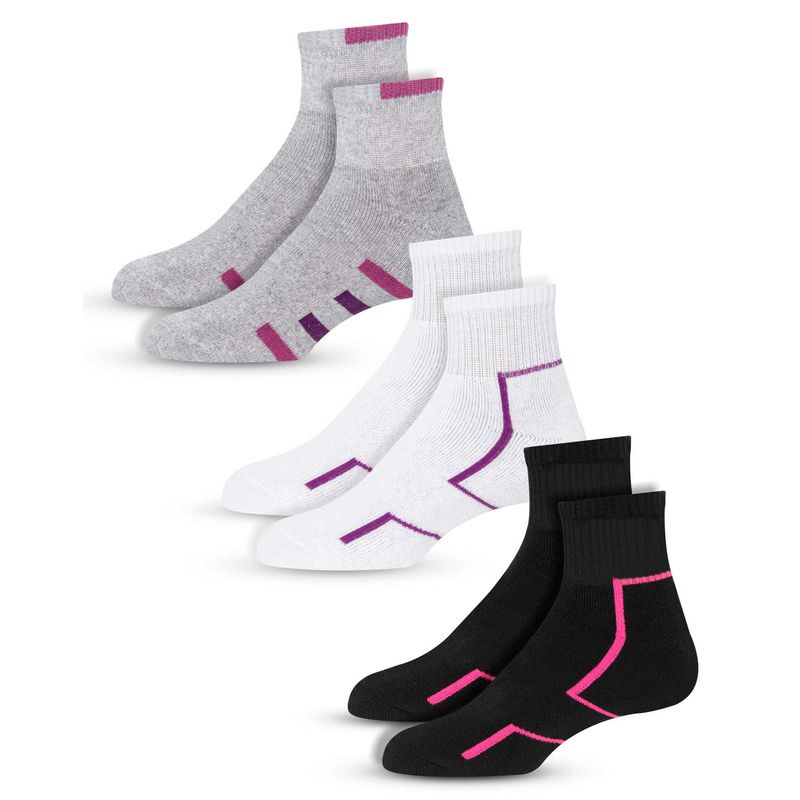 MR HAPPY - Media Calcetín Tobillera Acolchada Mrhappy Dama Pack x 3 Pares
