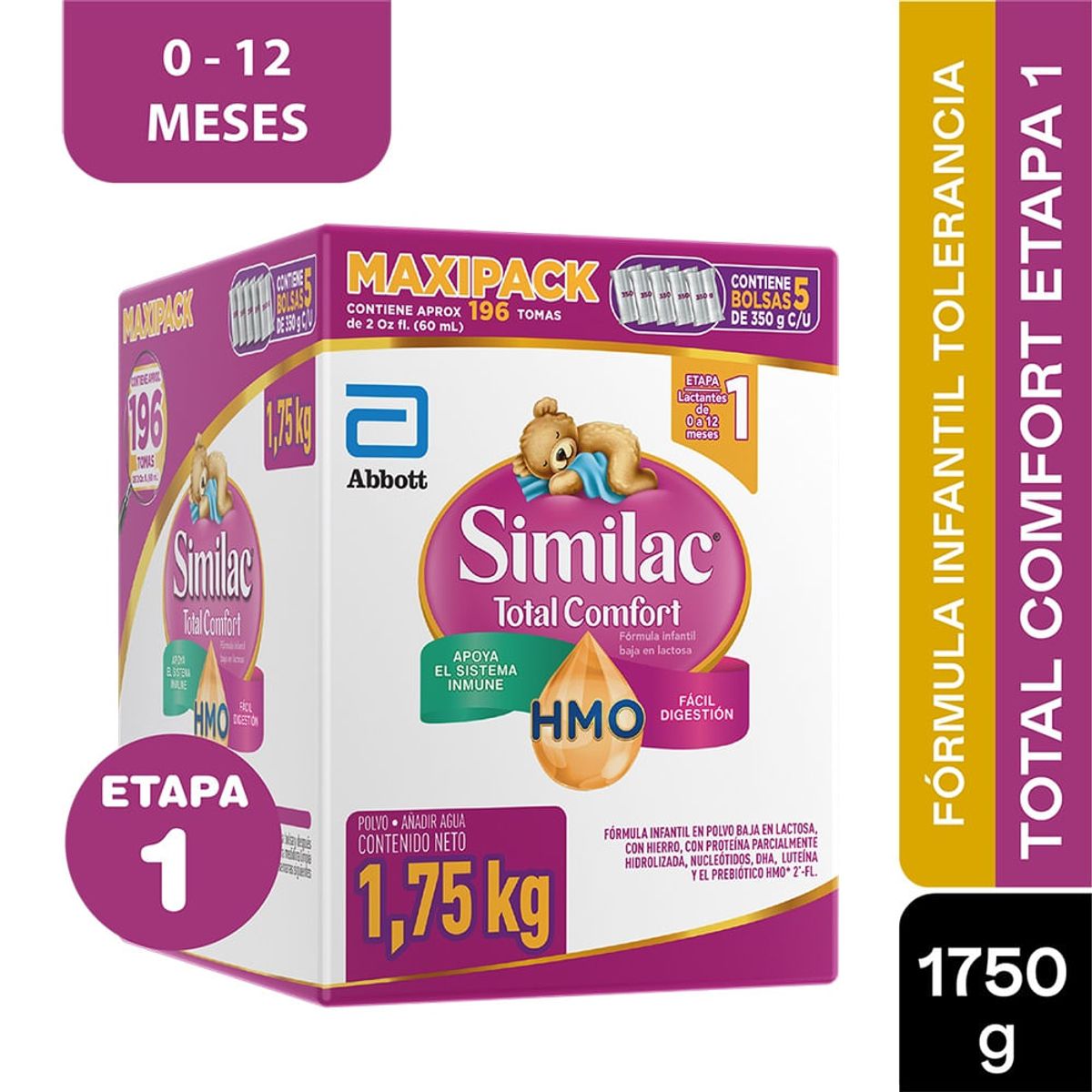 SIMILAC - Formula Infantil Similac Total Comfort Etapa 1 0-12m X 1750g