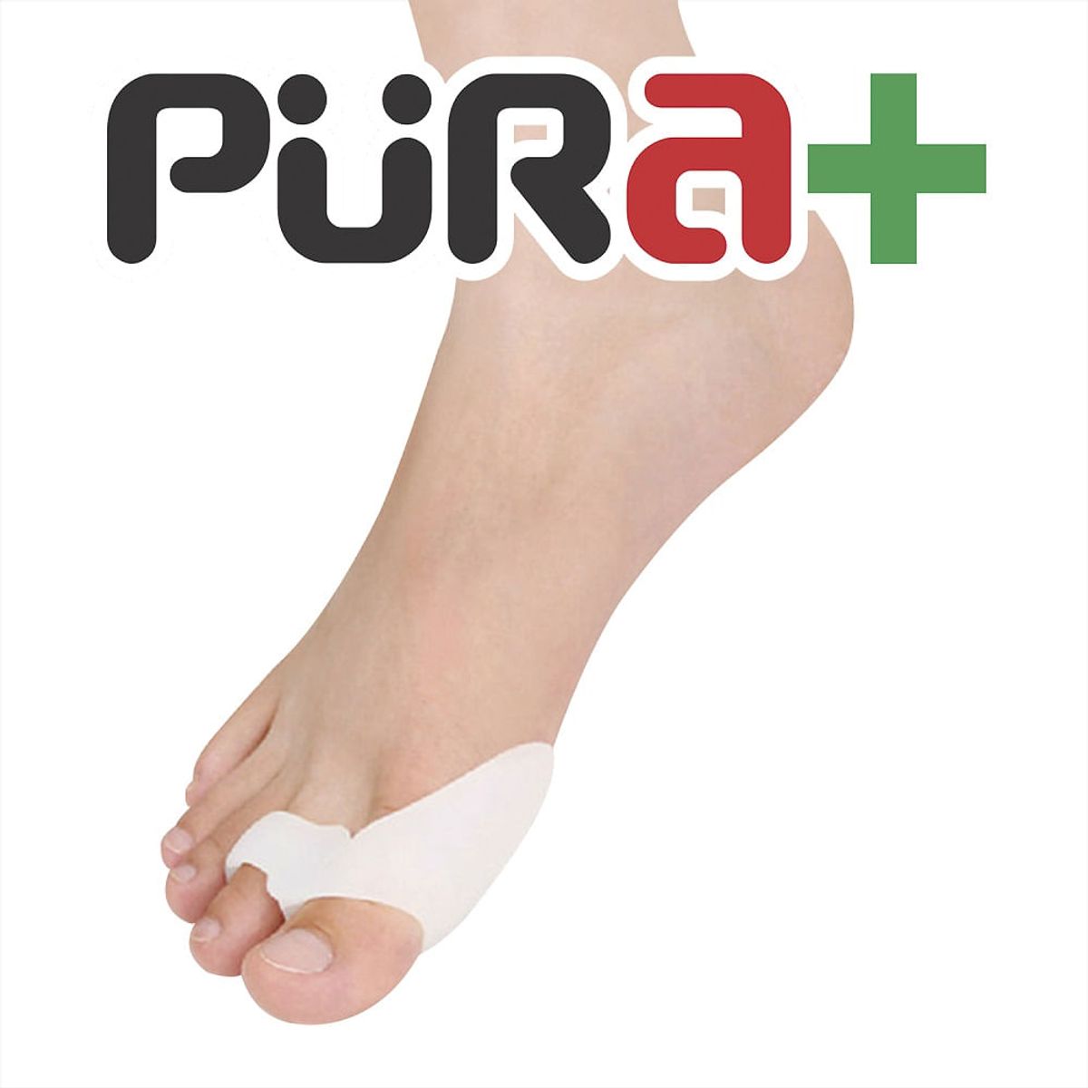 PURA - Protector Separador 2 Dedos Pura+ Silicona Talla Unica X 2un