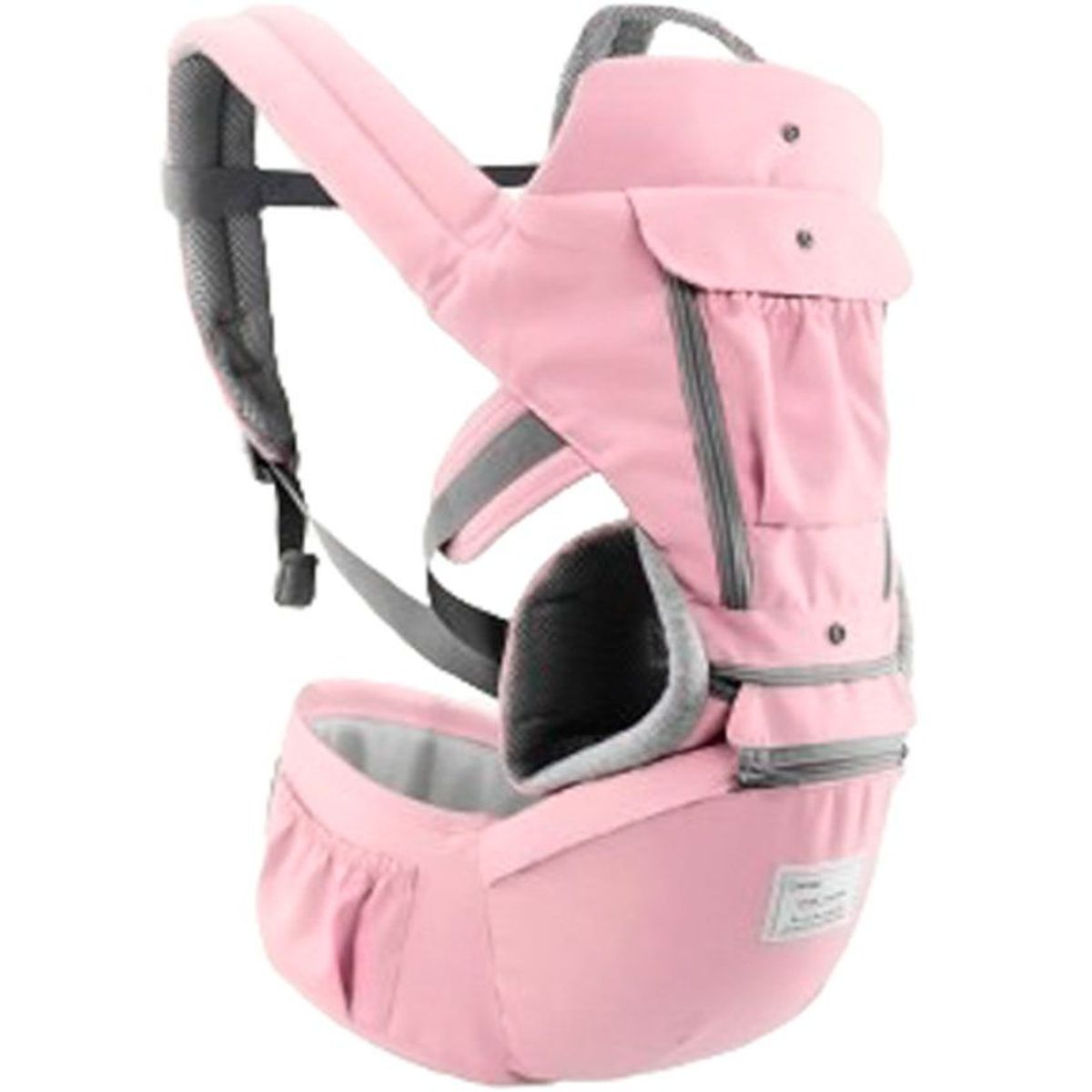 MULTIPLACE COLOMBIA - Canguro para bebe ergonómico de silla canguro fino Rosado