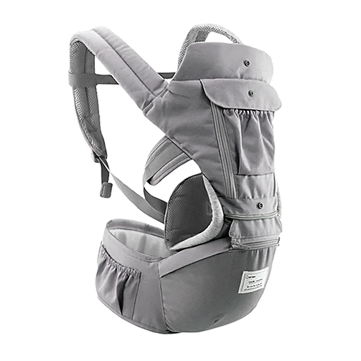 BEBE - Cargador para bebes ergonómico de silla canguro fino Gris