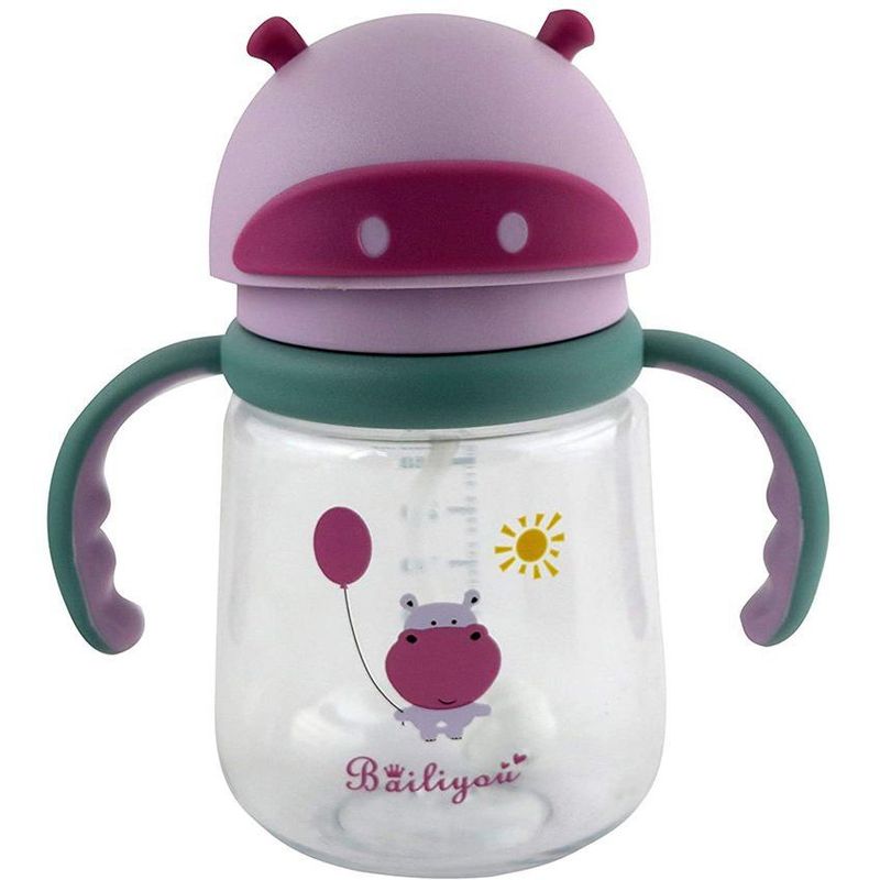 MULTIPLACE COLOMBIA - Vaso para niños con manijas antiderrame importado