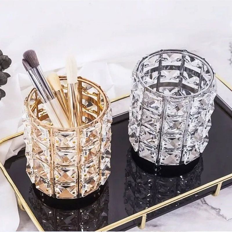 CRYSTAL - Organizador de brochas de maquillaje crystal bling