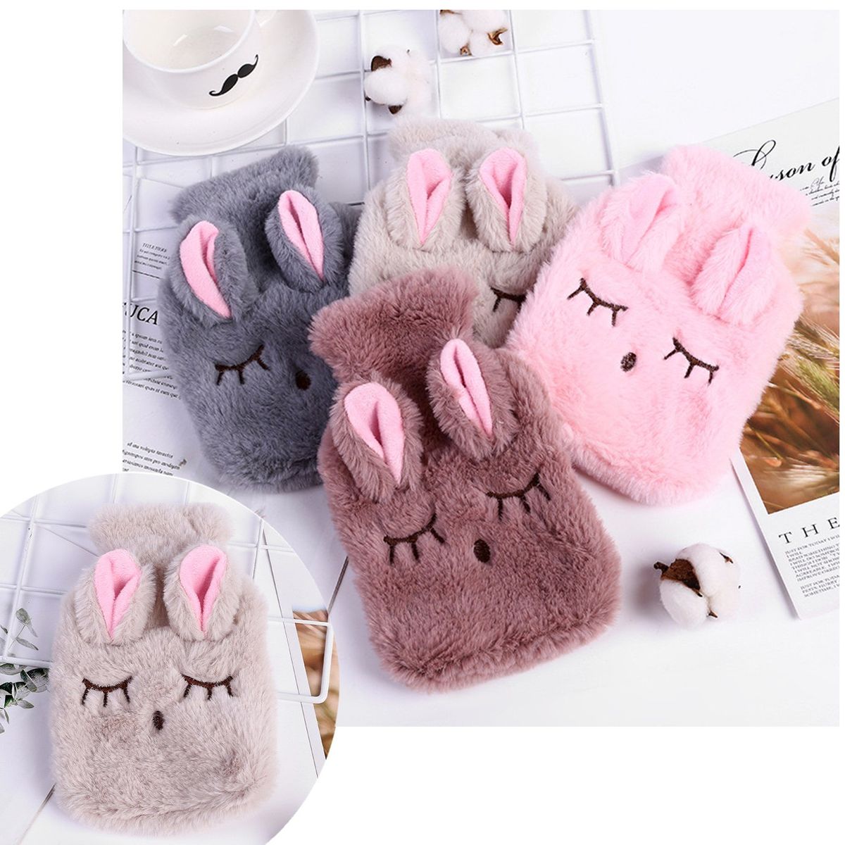 MULTIPLACE COLOMBIA - Bolsa para los colicos de agua caliente en peluche Pequeña-