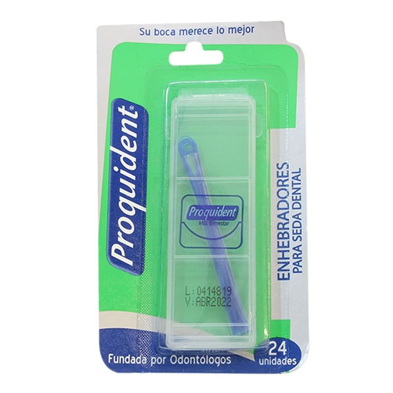 PROQUIDENT - Enhebradores Proquident Plasticos X 24und.---