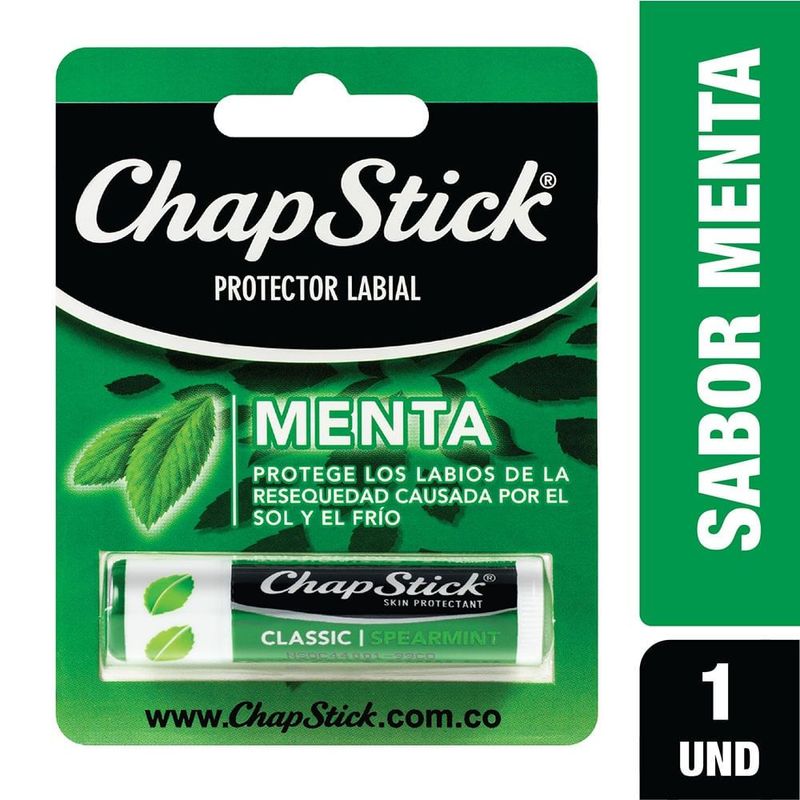 CHAPSTICK - Protector Labial Chapstick Menta X 4g